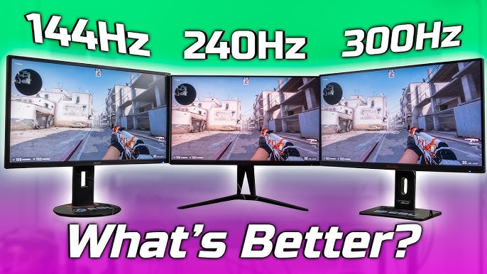 60Hz Vs. 120Hz Vs. 240Hz – Fréquence de rafraichissement de vos