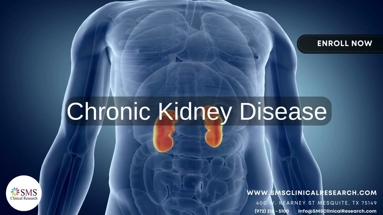 Chronic Kidney Disease Clinical Trial | SMS Clinical Research