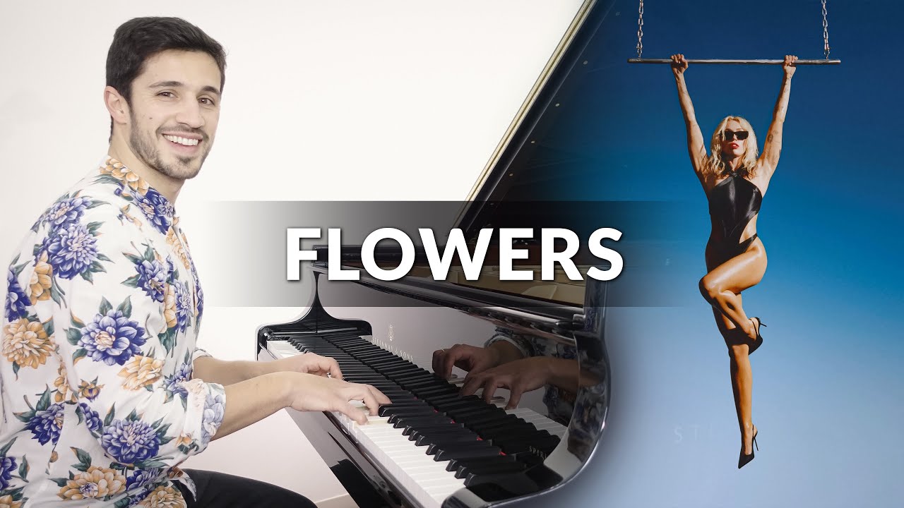 Flowers - Miley Cyrus | Piano Cover + Sheet Music