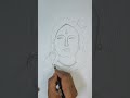 Shiva Adiyogi Sketch drawing step by step #viral #art #viralvideo #shorts