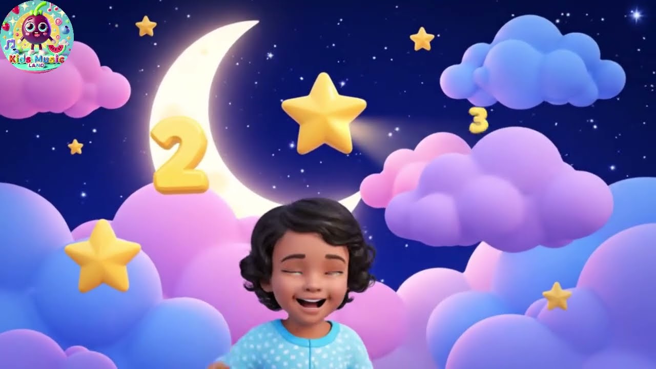 Шесть маленьких звёздочек научились считать | Веселые детские стишки и песенки