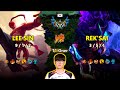 T1 Oner | Lee Sin JUNGLE vs RekSai | Patch 26.1 | 2026-01-20 | LoL Replay