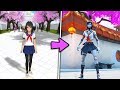 YANDERE SIMULATOR in FORTNITE