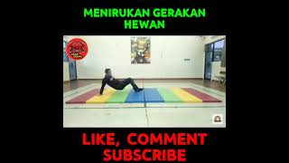 Download Lagu SIMPLE GYMNASTIC FOR KIDS // CRWLING FOR KIDS (meniru gerakan hewan) #shorts MP3