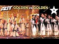 Ssaulabi vs World Taekwondo Demonstration Team | Both Golden Buzzers | BGT vs AGT