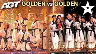 Ssaulabi vs World Taekwondo Demonstration Team | Both Golden Buzzers | BGT vs AGT