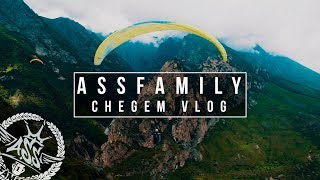 ASSFAMILY VLOG Как отдыхать в ЧЕГЕМЕ? | Парапланы | Зиплайн | Прыжки со скалы в горную реку!!!