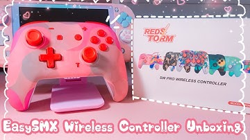 EASYSMX YS06 NINTENDO SWITCH CONTROLLER REVEW/ SETUP! (Kawaii gaming accessories for the switch!)
