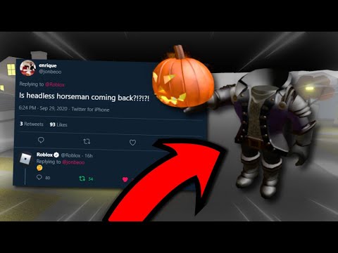 HEADLESS HORSEMAN CONFIRMED 2020! (ROBLOX) 