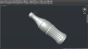 Beginner Tutorial 2 (AutoCAD 2017) - Designing a Coca-Cola Bottle
