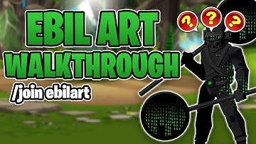 Ebil Art Quest Walkthrough /join ebilart - AQW