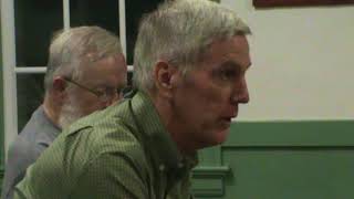 Foster Planning Board Meeting September 20, 2017