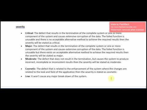 Difference Between Priority and severity