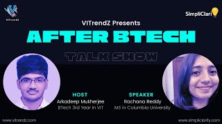 Road to MS in Columbia University US | After B.Tech Series | SimpliClarify