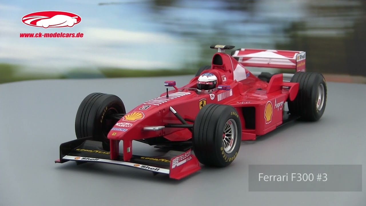 WERK83 1:18 M. Schumacher Ferrari F300 #3 ganhador Francês GP