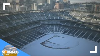 Sun rises over Denver's Coors Field