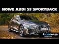 Audi S3 Sportback 8Y (2020) 2.0 TFSI 310 KM  - PIERWSZY POLSKI TEST [ #showtestuje ] TEST PL / POV