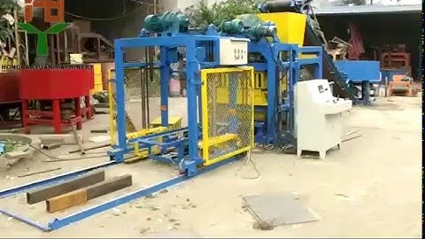 QTJ4 25D full automatic PLC intelligent control brick machine