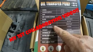 I'm gonna review this 12 volt oil pump and show how well it will work for my channel by Old Iron Finder 198 views 1 month ago 14 minutes, 58 seconds