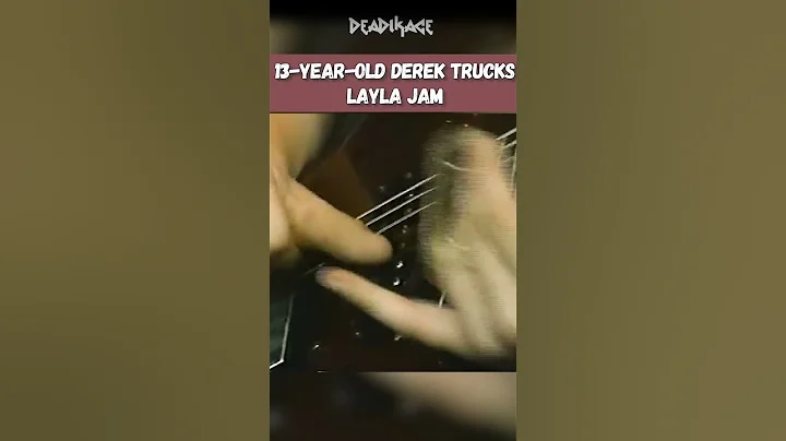 Derek Trucks was already a guitar god at 13 years ...