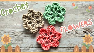 Quick and Easy Crochet Flowers