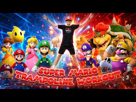 Séance de trampoline | Super Mario | PE Bowman