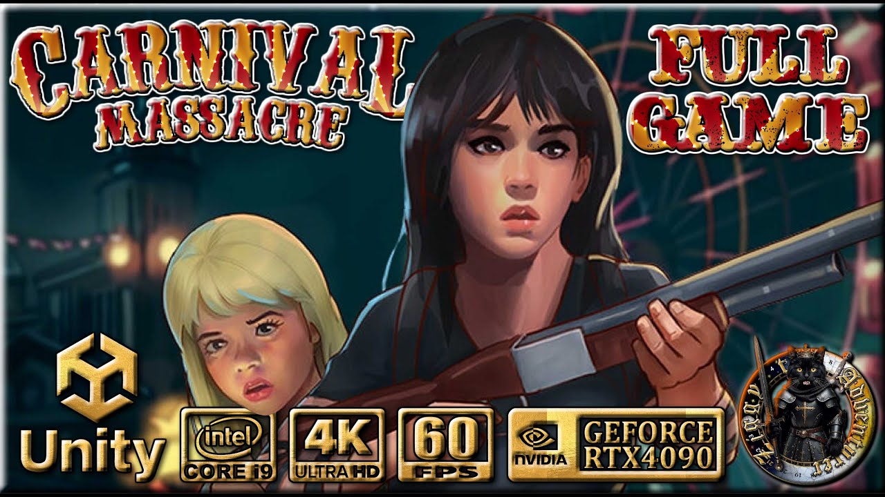 Карнавальная резня - Полная версия игры - Без смертей (4k, 60fps, RTX-4090)