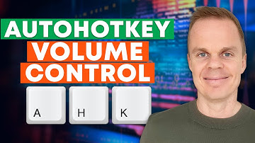 How to adjust the Computer Volume in AutoHotkey - AutoHotkey Tutorial #9