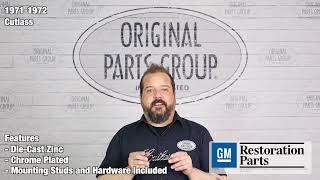 OPGI Product Spotlight: 1971-1972 Cutlass Fender Emblems