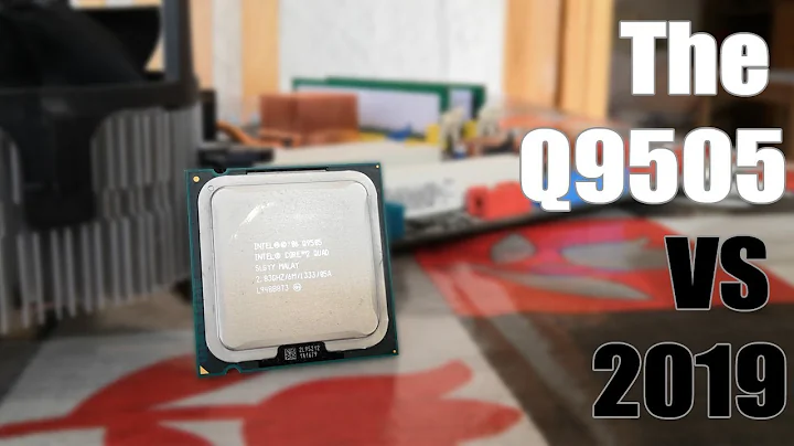 モダンゲーミングに挑む！Intel Q9505 vs Intel Core 2 Quad ベンチマーク