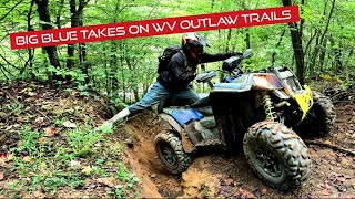 Can The Scrambler 1000s Survive These Trails? West Virginia Outlaw Trails Part 1