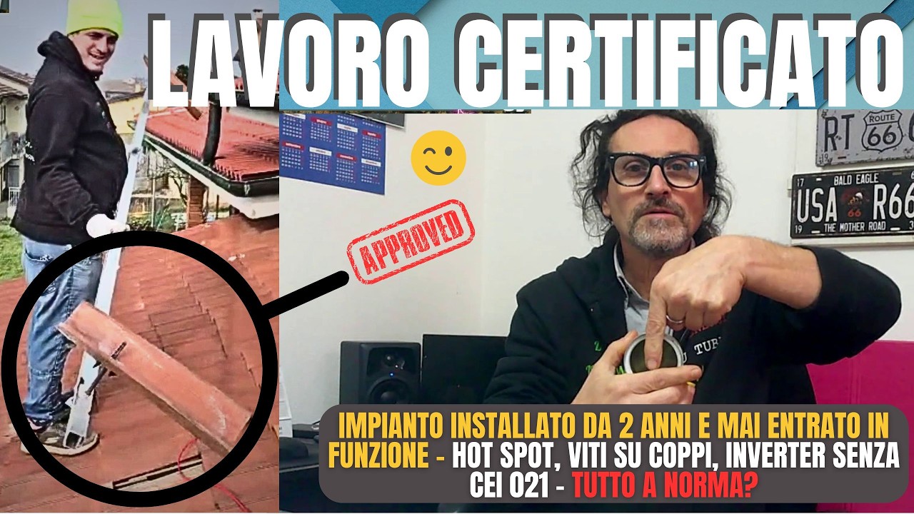 FOTOVOLTAICO DA INCUBO: Quando le Certificazioni sono solo Carta Straccia! 😱