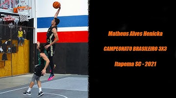 highlights 3x3 - Itapema SC Matheus Alves Henicka