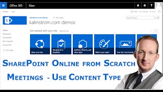 Use Content Type - SharePoint Meetings Management