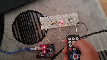 Arduino uzaktan kumanda ile led yakma