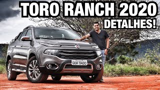 NOVO FIAT TORO RANCH DIESEL 2020 EM DETALHES - Falando de Carros screenshot 4