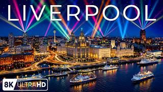 Liverpool Night 8K 2026 🌃 Royal Albert Dock, River Mersey & Skyline Lights screenshot 3