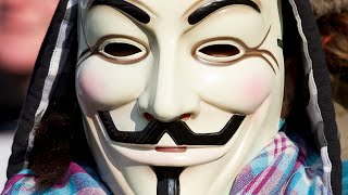 How to draw Guy Fawkes mask / Vendetta mask /Anonymous mask كيفية رسم قناع