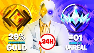 GOLD à UNREAL en SOLO RANKED (SPEEDRUN FORTNITE WORLD RECORD!)🔥