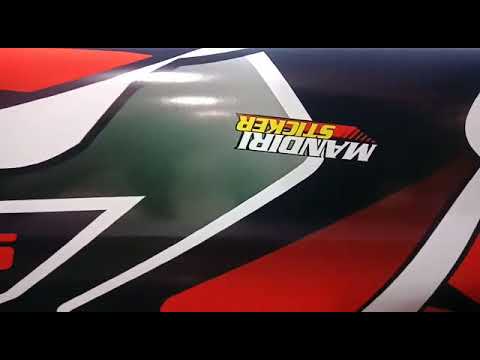 Cetak Decal Striping Buat Motor Scoopy Youtube