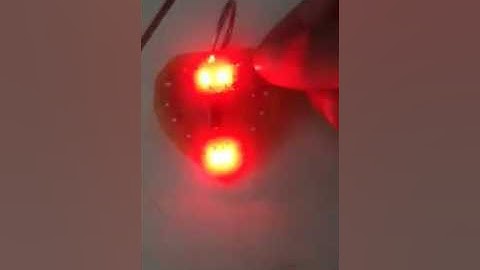 móc chìa khóa led trái tim cực đẹp