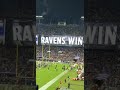 Big time Baltimore Ravens celebration #shorts #ravensflock #baltimoreravens #lamarjackson #nfl