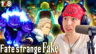 Third Rate Comedy 🎭 | Fate/strange Fake Season 1 Episode 8 REACTION
