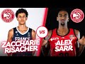 Should the Hawks DRAFT Alex Sarr or Zaccharie Risacher?