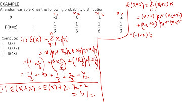 #51, Expectation of a Random Variable