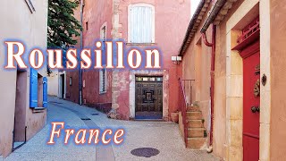 A walk in Roussillon, France