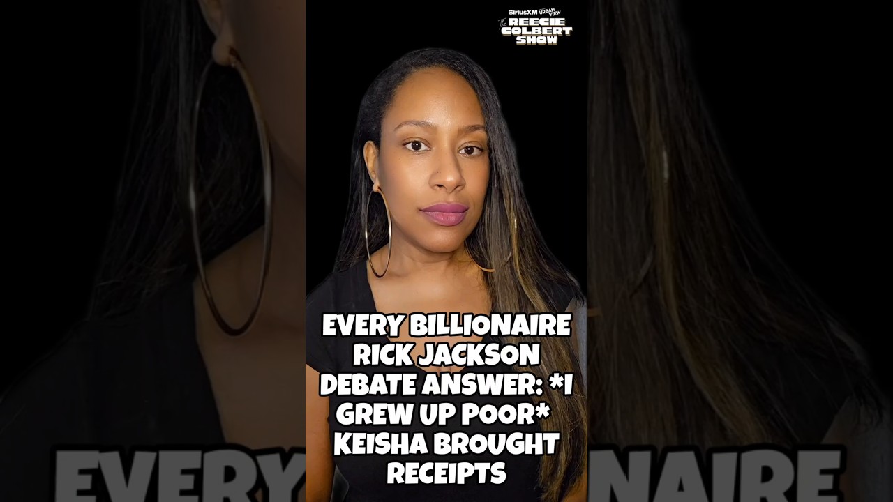 Every Billionaire Rick Jackson Georgia Debate Answer: *I Grew Up Poor*. Keisha Brought Receipts