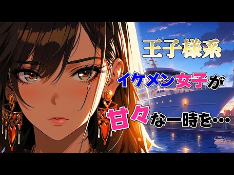 【イケメン女子/低音】世界的大富豪な王子様系イケメン女子が貴方だけの為に特別な一夜を用意し、甘々なひと時をメロメロにさせてくる。【男性向けシチュエーションボイス/ASMR】