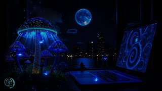 Brain Massage While You Sleep, Melatonin Release, Stop Overthinking, Worry & Stress - 528hz