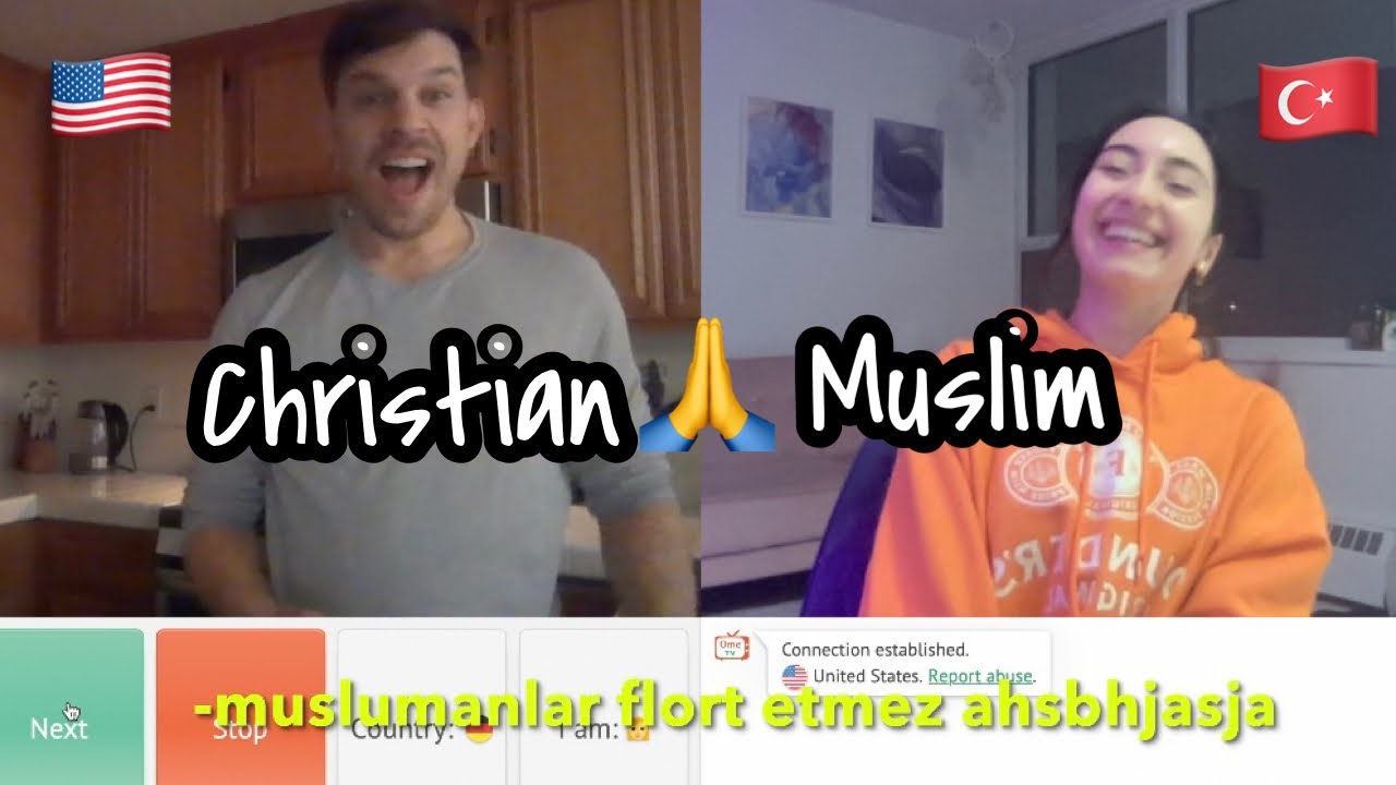 PART9 🧨Ometv’de yabancilari musluman yaptim  🇹🇷🇺🇸